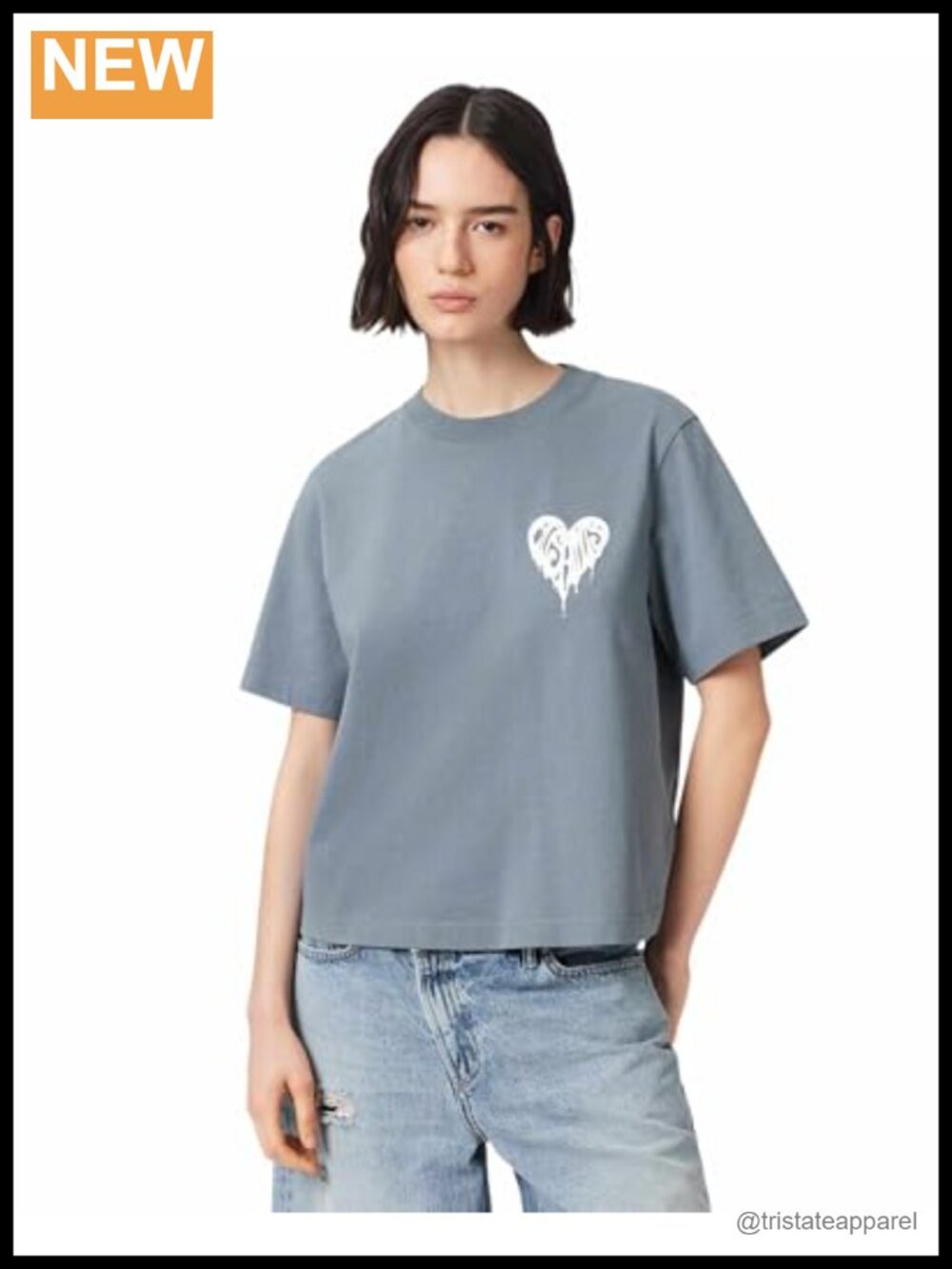 Women's 100% Cotton Premium Crew Neck Short Sleeve Tee